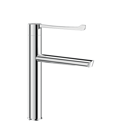 BIOSAFE sequential mechanical basin mixer - lead-free version