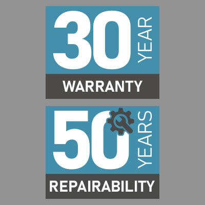 DELABIE: warranty extended to 30 years and repairability to 50 years