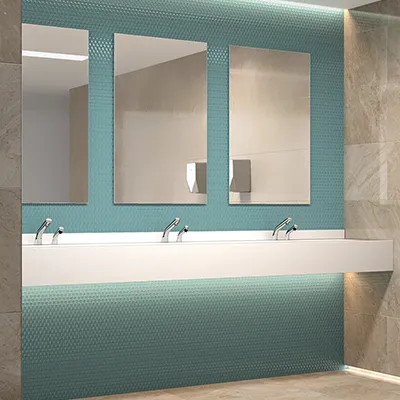 HIGHFLOW Compact air pulse hand dryer