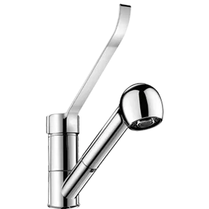 Mechanical basin mixers