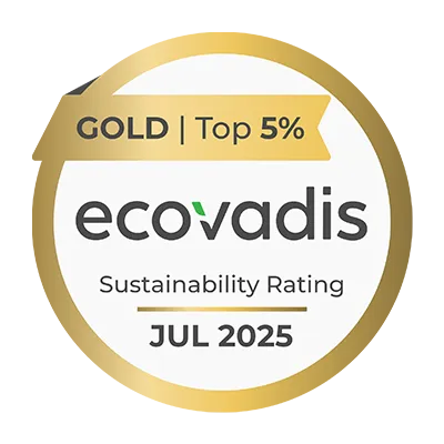 DELABIE wins another EcoVadis gold medal!