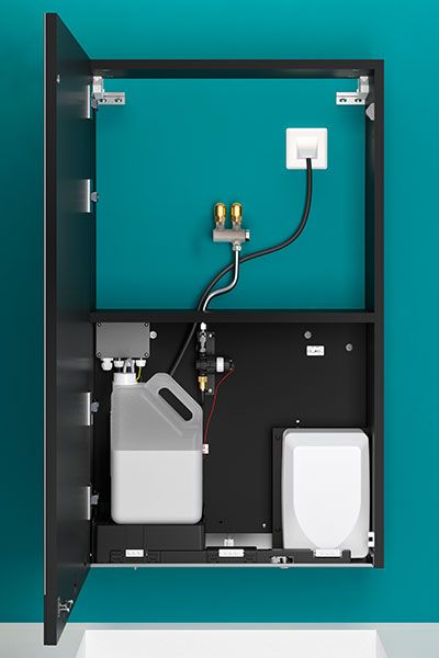 4-in-1 mirror cabinet – Beauty in efficiency