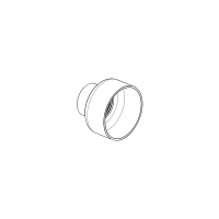 100569-Flush tube adaptor for Squat WCs