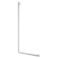 511971W-Be-line® L-shaped grab bar, matte white, H. 1,130mm