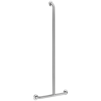 5440S-T-shaped satin stainless steel shower grab bar