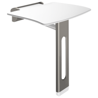 511930C-Be-line lift-up shower seat with leg