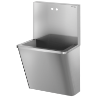 185200-Surgical scrub-up trough with high upstand
