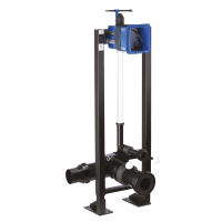 565065BE-Self-supporting fire retardant TEMPOFIX 3 frame system for WCs