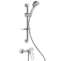 2539KIT-Shower kit with mechanical mixer