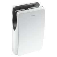 510624W-SPEEDJET 2 white air pulse hand dryer, with HEPA filter