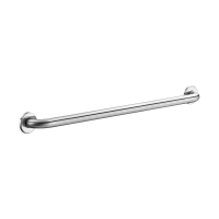 50509S-Straight stainless steel grab bar, satin, Ø 32mm, 900mm