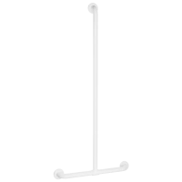35440W-Basic T-shaped white grab bar