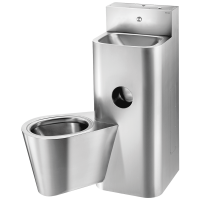 160400-KOMPACT washbasin and wall-hung WC combination