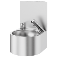 18432015-Electronic stainless steel hand washbasin WRAS SXS