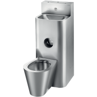 161800-Combi KOMPACT HW/CW - washbasin and floor-standing WC pan