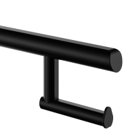 511965BK-Be-Line® toilet roll holder for drop-down rails