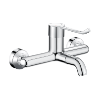 2614EP-Wall-mounted basin mixer with pressure-balancing