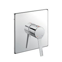 2541EP-Recessed mechanical shower mixer with pressure-balancing