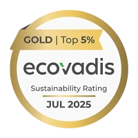 DELABIE wins another EcoVadis gold medal!