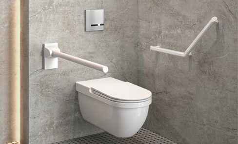 Discover the Be-Line® drop-down rail, in the spirit of design for all