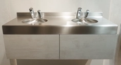 Discover the DUPLO design-led stainless steel collective washbasin in this video. DUPLO will enhance any washroom (bar, office, school...).