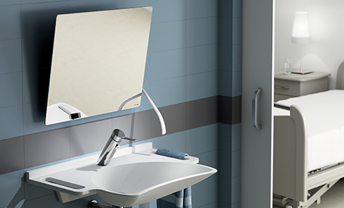 Mechanical basin mixer meets the challenges of healthcare