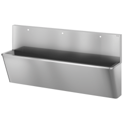 187100-Surgical scrub-up trough with high upstand