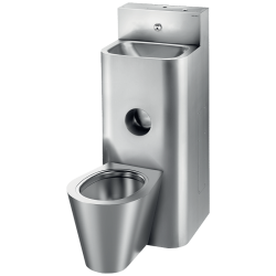 160800-KOMPACT washbasin and floor-standing WC combination