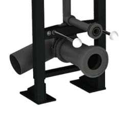 Cistern-less frame systems