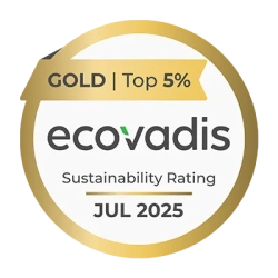 DELABIE wins another EcoVadis gold medal!